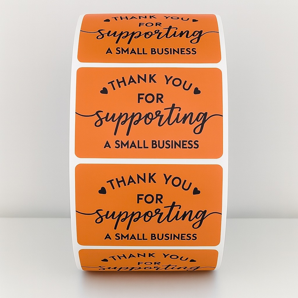 Customer Appreciation Stickers - Small Business Packaging Seals sticker label - Picture 8 of 11